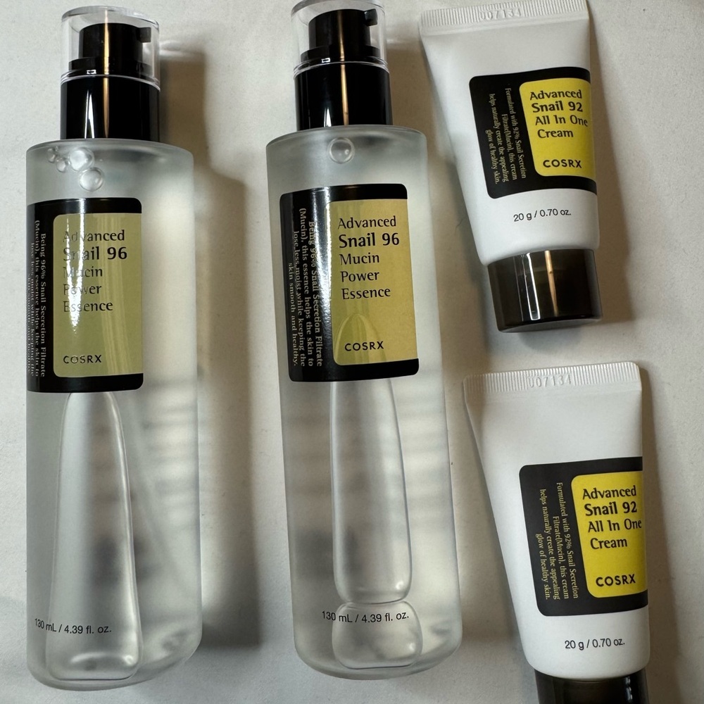 COSRX Advanced Snail 96 Mucin Power Essence and Snail 92 All In One Cream Set